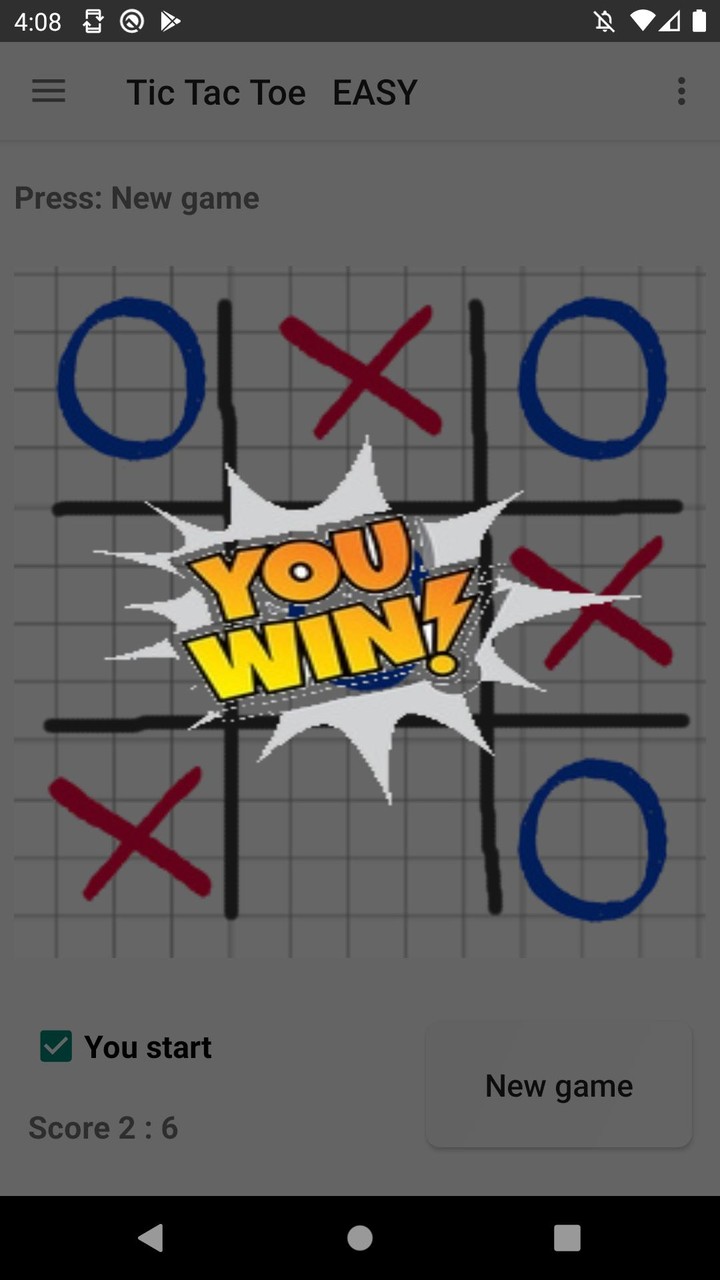 Tic Tac Toe locally or online screenshot image 1_Popularmodapk.com