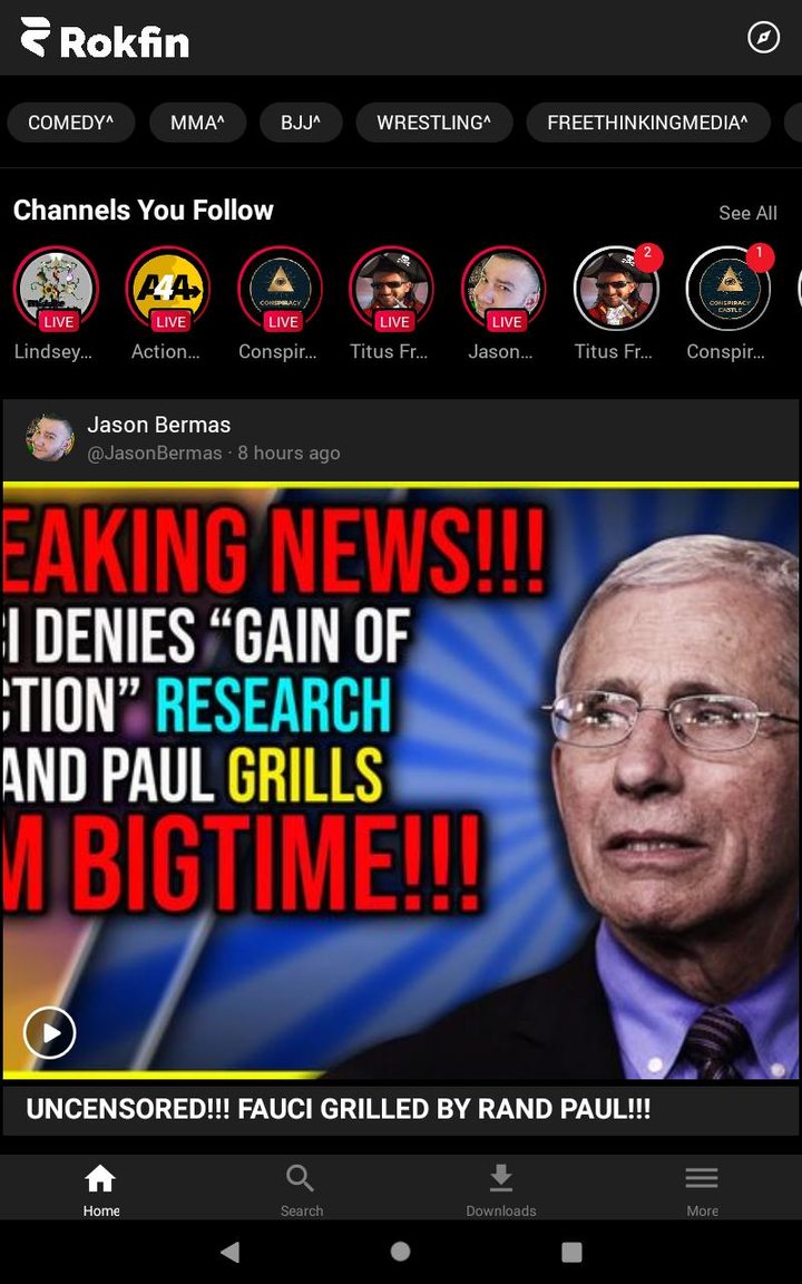 Rokfin screenshot image 9_Popularmodapk.com