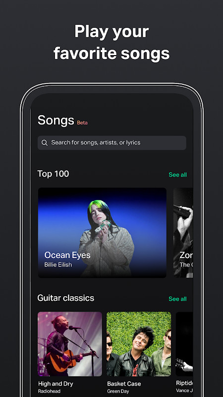 GuitarTuna<span>(Unlocked)</span> screenshot image 11_Popularmodapk.com
