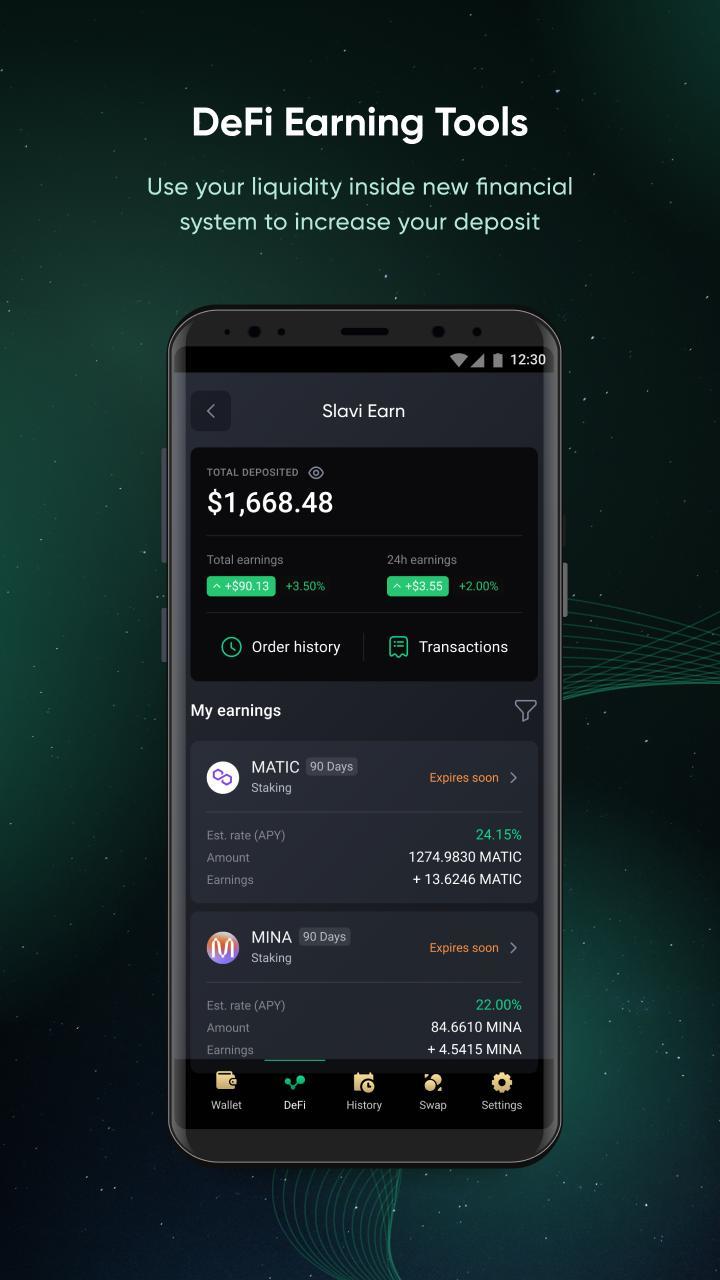Slavi Wallet: Crypto DeFi NFT screenshot image 12_Popularmodapk.com