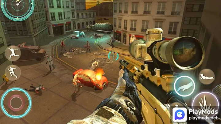 Zombie Apocalypse-Dead City<span>(unlimited money)</span> screenshot image 5_Popularmodapk.com