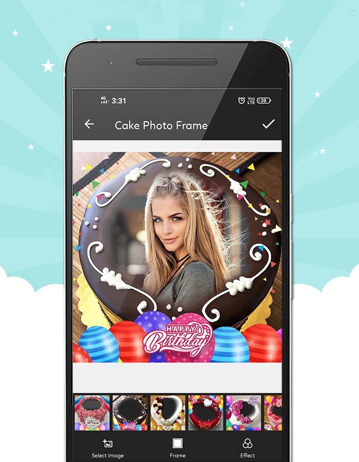 Birthday Cake Photo Frame screenshot image 8_Popularmodapk.com
