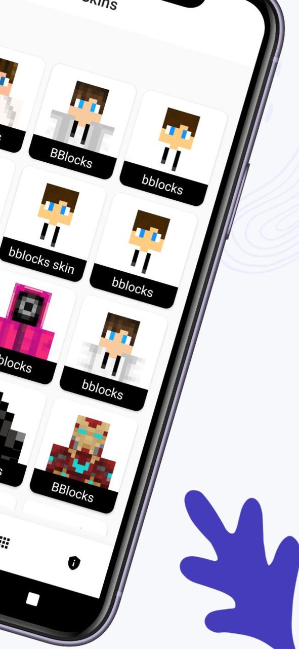 Bblocks Skins for Minecraft screenshot image 1_Popularmodapk.com