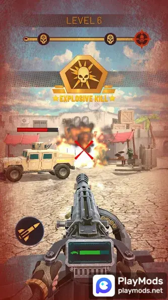 Modern War: Vehicle Shooter<span>(No Ads)</span> screenshot image 3_Popularmodapk.com