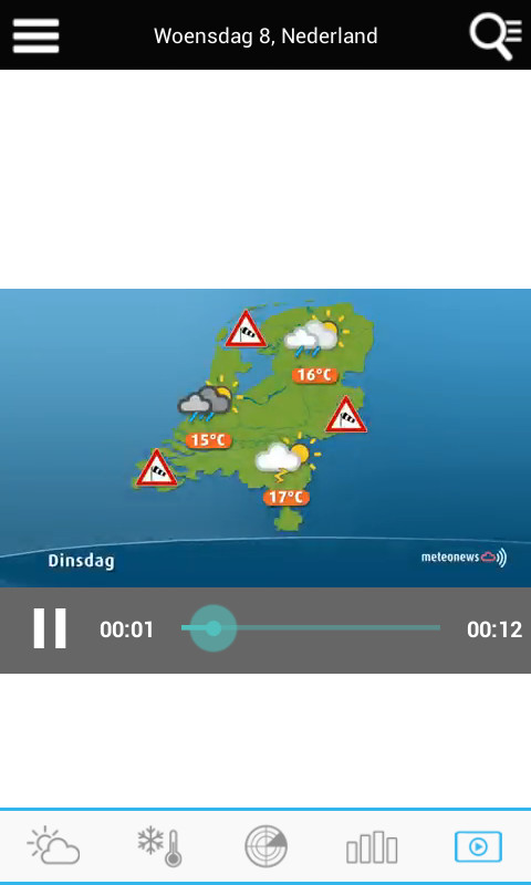 Weather for the Netherlands screenshot image 1_Popularmodapk.com