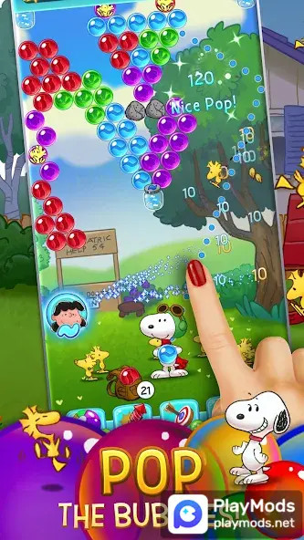Snoopy POP MOD<span>(Unlimited Life)</span> screenshot image 1_Popularmodapk.com