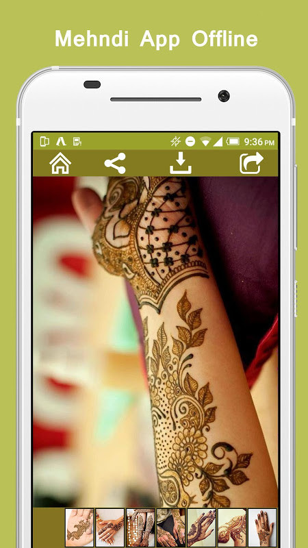 Mehndi App Offline screenshot image 3_Popularmodapk.com