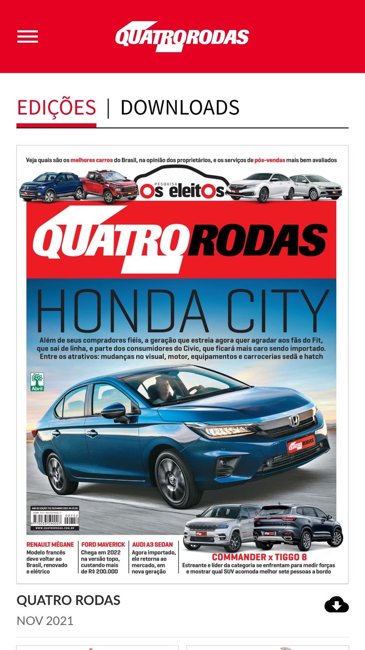 Revista Quatro Rodas screenshot image 1_Popularmodapk.com