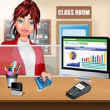 High School Pro Cashier Girl1.0.4_Popularmodapk.com