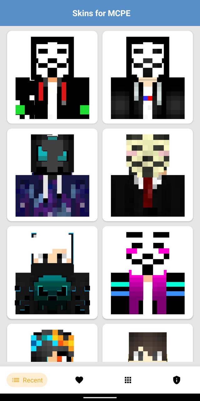 Hacker Skins for Minecraft PE screenshot image 4_Popularmodapk.com