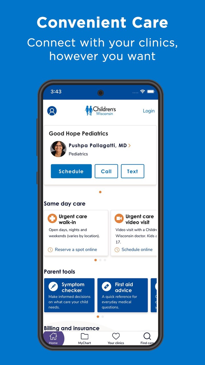 Children's Wisconsin screenshot image 1_Popularmodapk.com