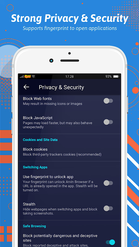 Arvin Browser - Browser Proxy screenshot image 4_Popularmodapk.com
