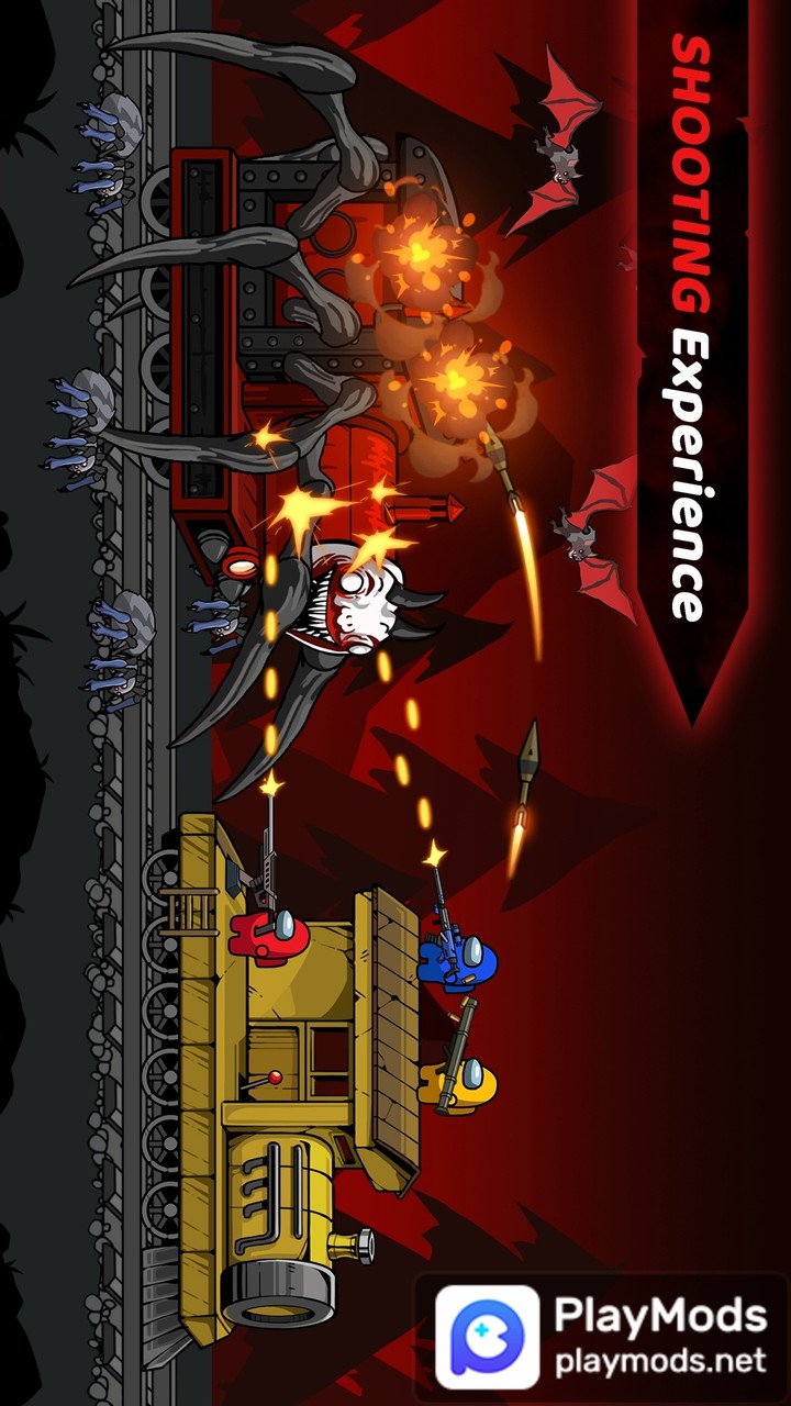 Choo Survival: Impostor Shoot<span>(Ad-free and rewarded)</span> screenshot image 2_Popularmodapk.com