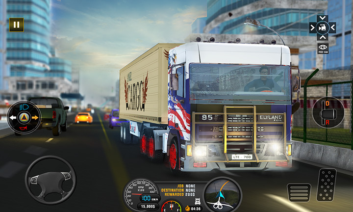 Euro Truck Transport Cargo Sim<span>(Mod APK)</span> screenshot image 3_Popularmodapk.com