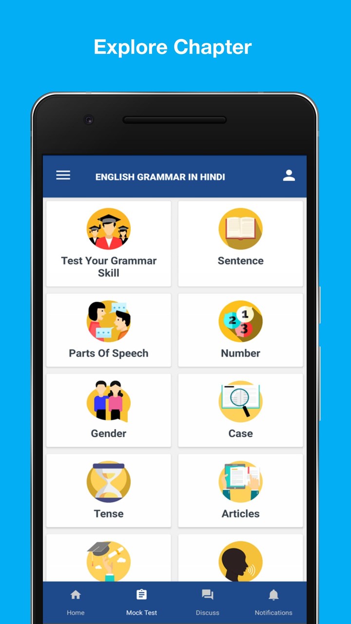 English Grammar in Hindi screenshot image 2_Popularmodapk.com
