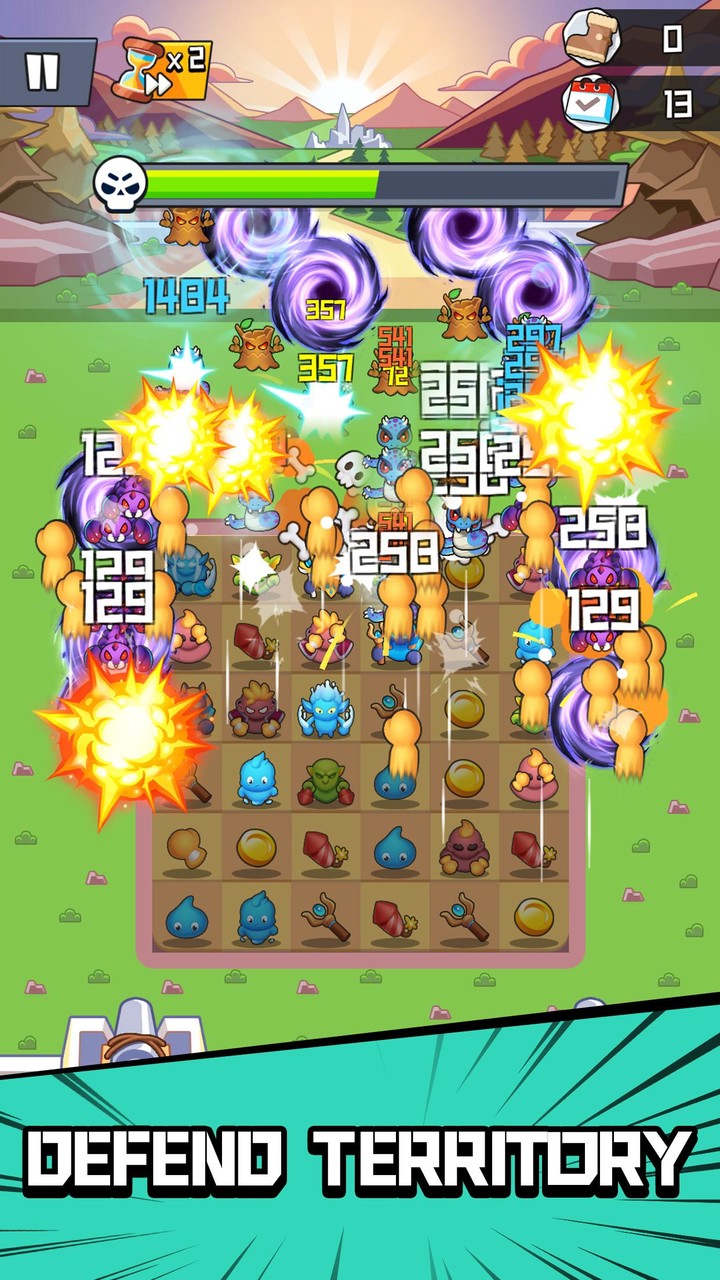 Legend Legion: Merge Idle TD screenshot image 2_Popularmodapk.com