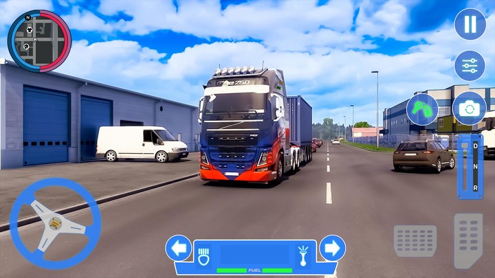 Euro Truck Simulator Games 3D screenshot image 3_Popularmodapk.com