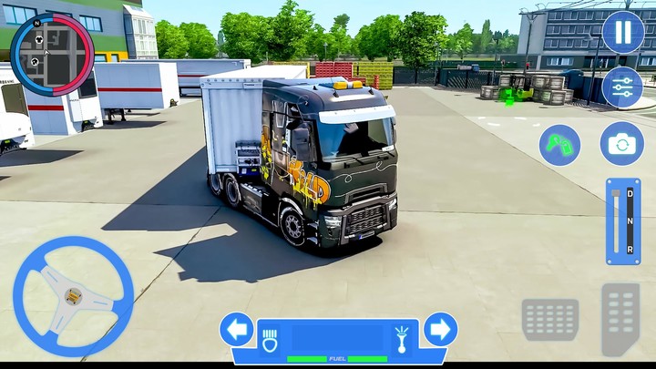 Euro Truck Simulator Games 3D screenshot image 4_Popularmodapk.com