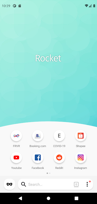 Rocket — Fast and Lightweight Web Browser screenshot image 3_Popularmodapk.com