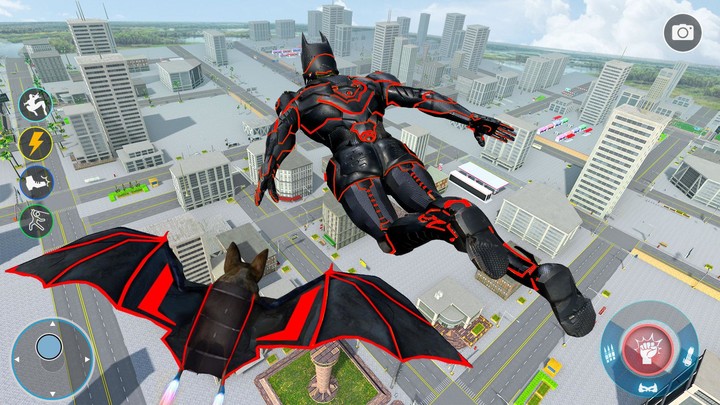 Flying Police Speed Hero Game screenshot image 2_Popularmodapk.com