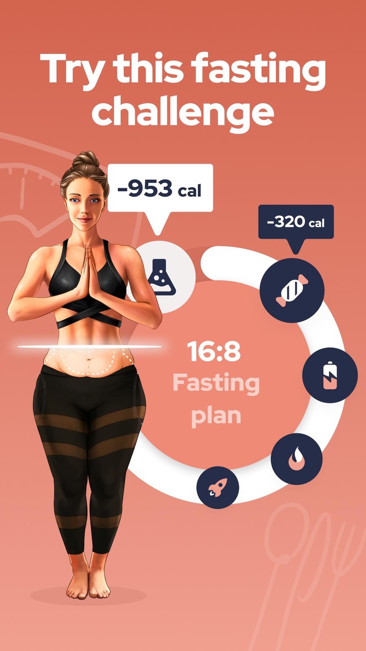 FastEasy: Fasting Tracker screenshot image 3_Popularmodapk.com