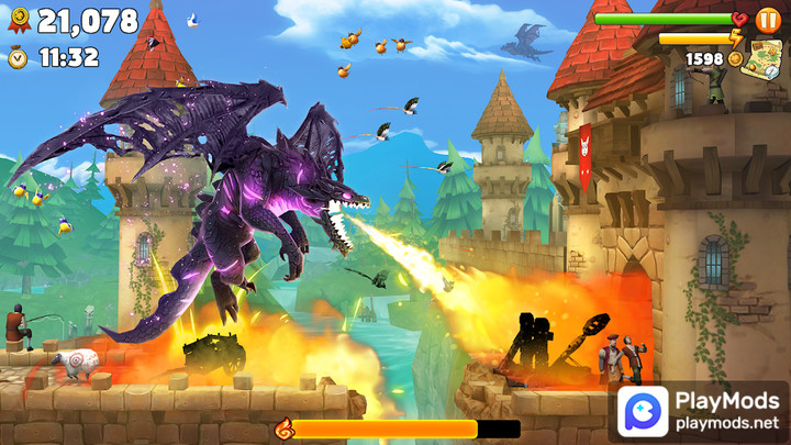 Hungry Dragon<span>(Unlimited Money)</span> screenshot image 1_Popularmodapk.com