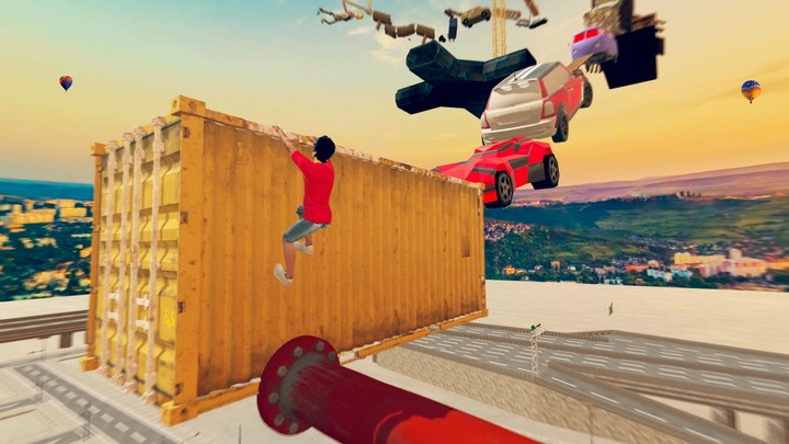 Only Go Up! Sky Parkour games screenshot image 5_Popularmodapk.com