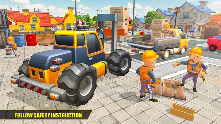Heavy Construction Machine Sim screenshot image 3_Popularmodapk.com
