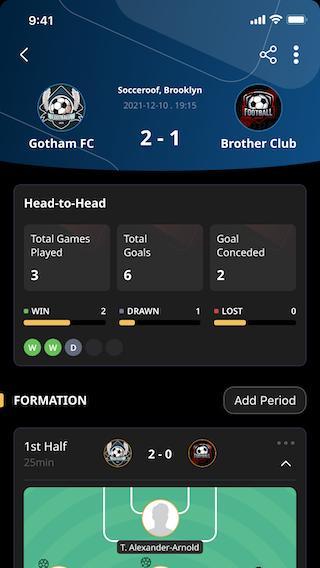 Amateur Soccer Stat screenshot image 17_Popularmodapk.com