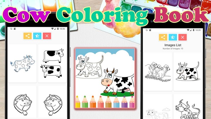Cow Coloring Book screenshot image 8_Popularmodapk.com