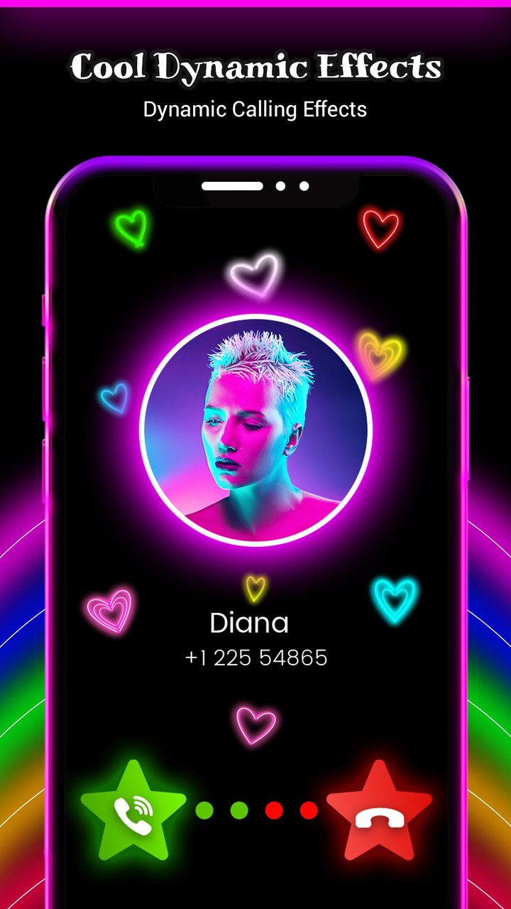 Color Call Flash Call Screen screenshot image 3_Popularmodapk.com