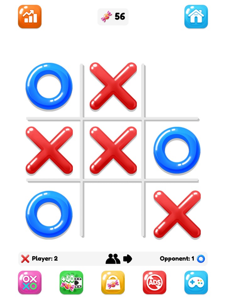 Tic Tac Toe: Classic XOXO Game screenshot image 16_Popularmodapk.com