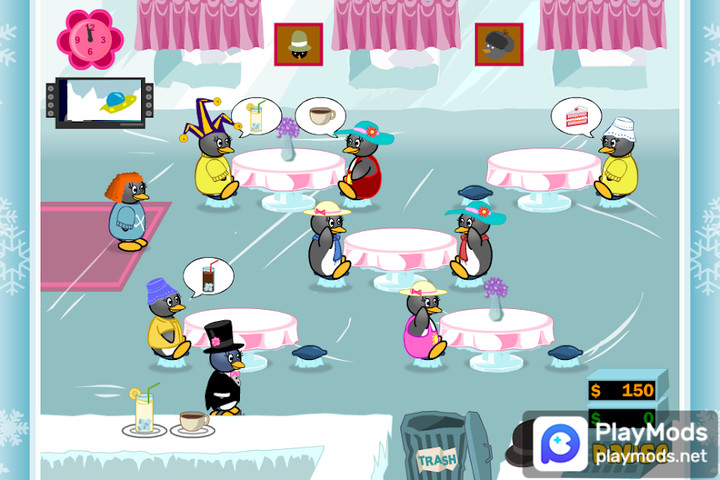 Penguin Diner 2: My Restaurant<span>(Speed Hack)</span> screenshot image 3_Popularmodapk.com