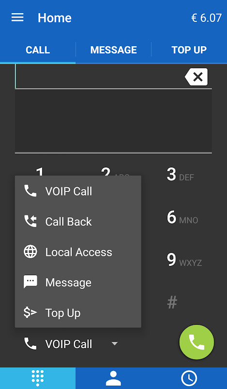 Jumblo - Mobile Sip calls screenshot image 22_Popularmodapk.com