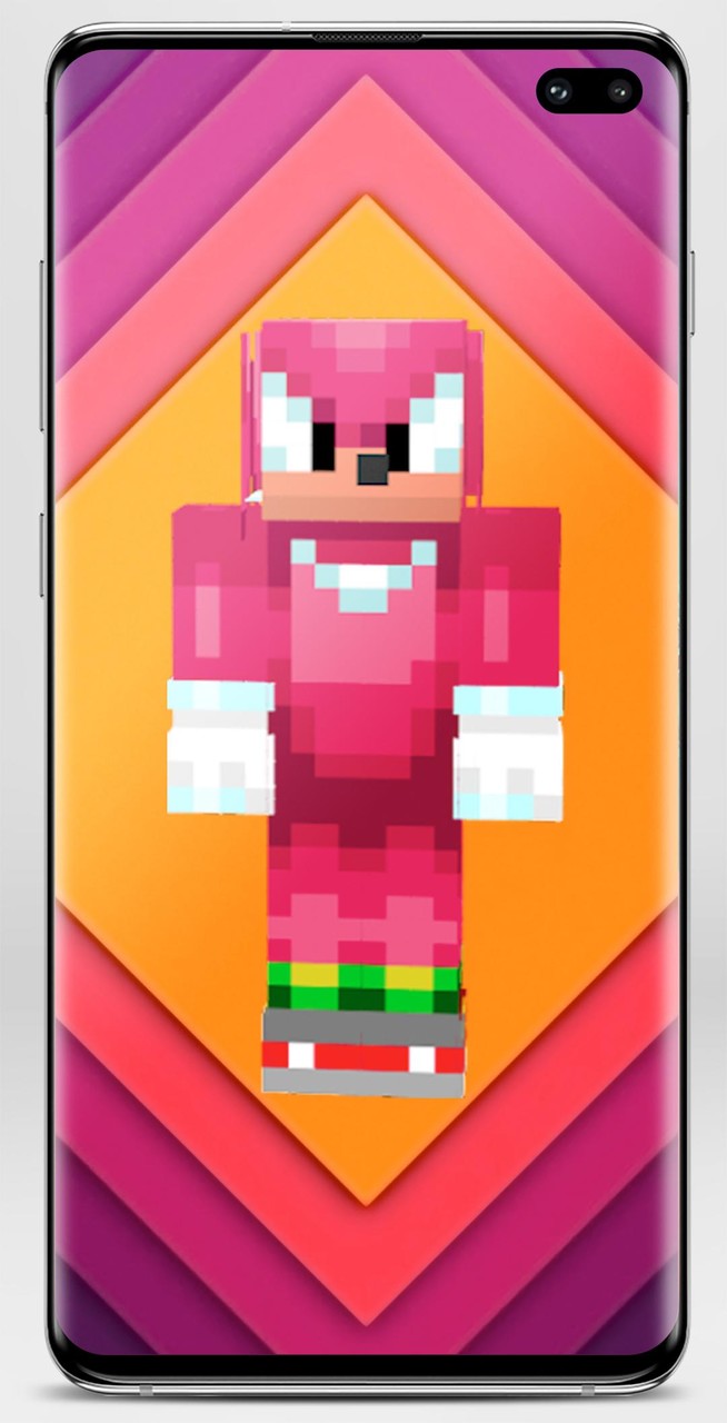 Skin Sonic  for Minecraft screenshot image 8_Popularmodapk.com