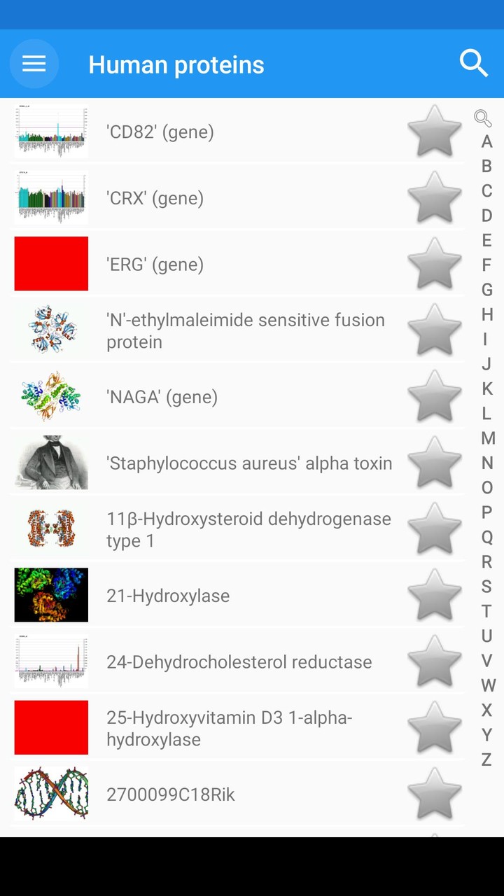 Human proteins screenshot image 1_Popularmodapk.com