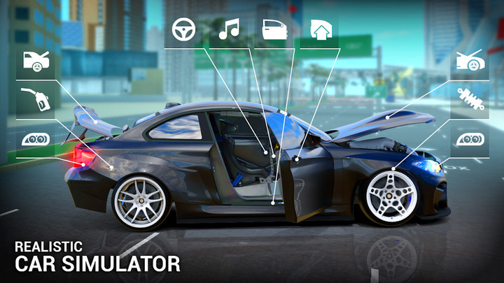 Car simulator city driving<span>(no ads)</span> screenshot image 1_Popularmodapk.com
