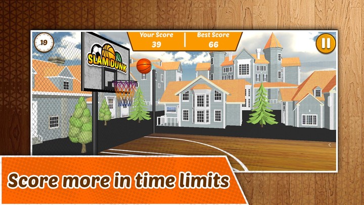 Slam Dunk - Basket Hoops Game screenshot image 6_Popularmodapk.com