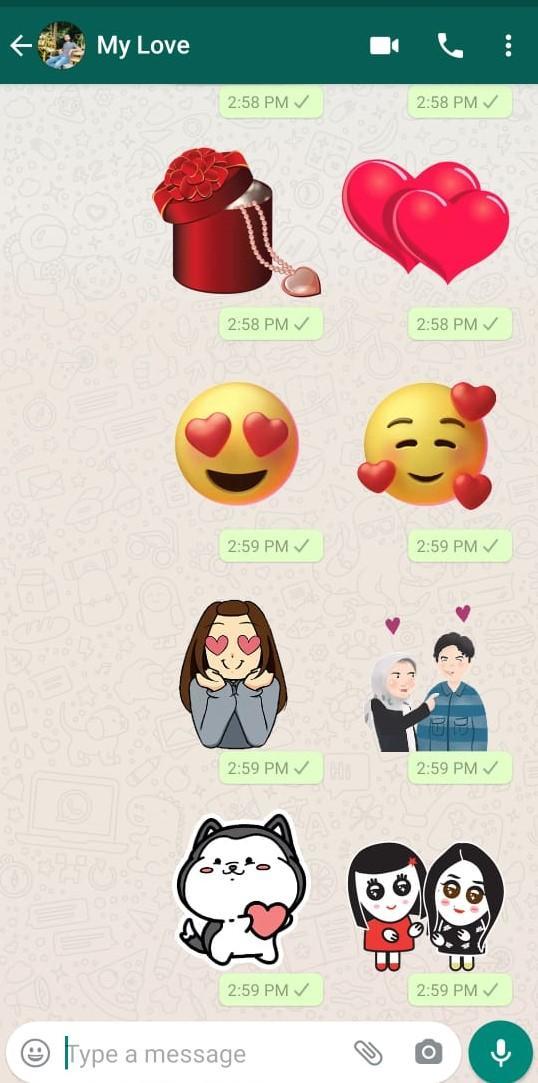 Animated WAStickerApps Love screenshot image 1_Popularmodapk.com