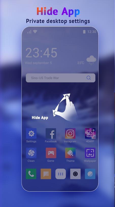 U Launcher Lite-Hide apps screenshot image 9_Popularmodapk.com