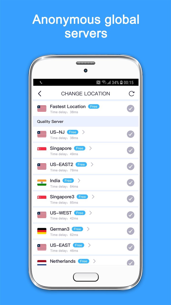 VPN Super screenshot image 2_Popularmodapk.com