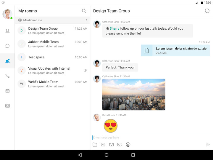 Cisco Jabber screenshot image 6_Popularmodapk.com
