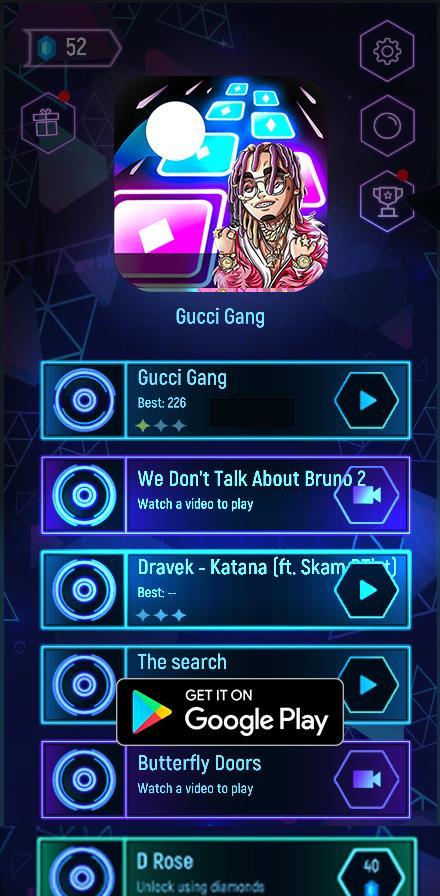 Gucci Gang : Lil Pump Hop screenshot image 1_Popularmodapk.com