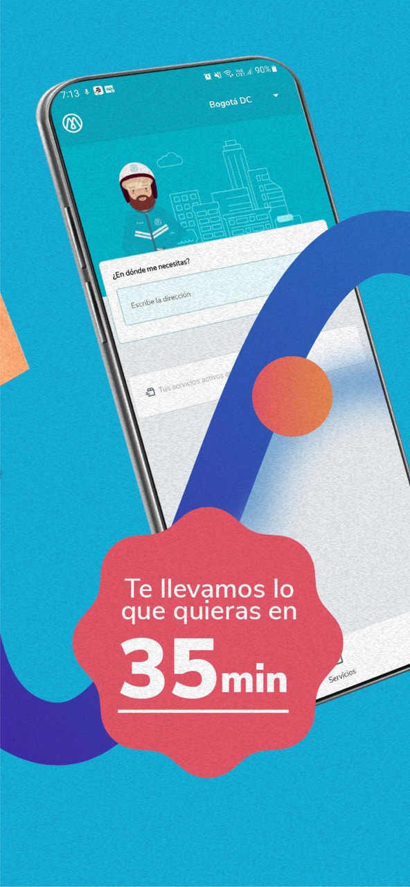 Mensajeros Urbanos Cliente screenshot image 2_Popularmodapk.com