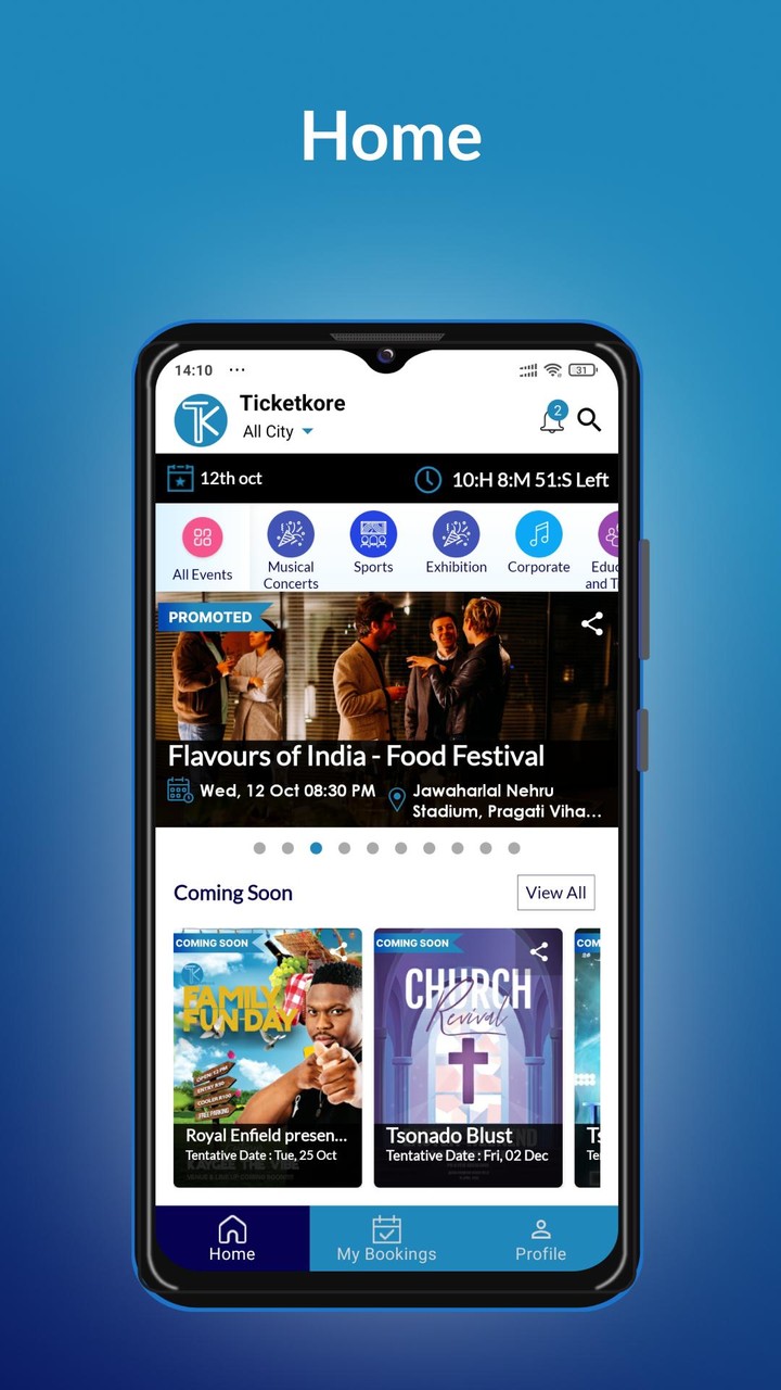 Ticketkore screenshot image 8_Popularmodapk.com