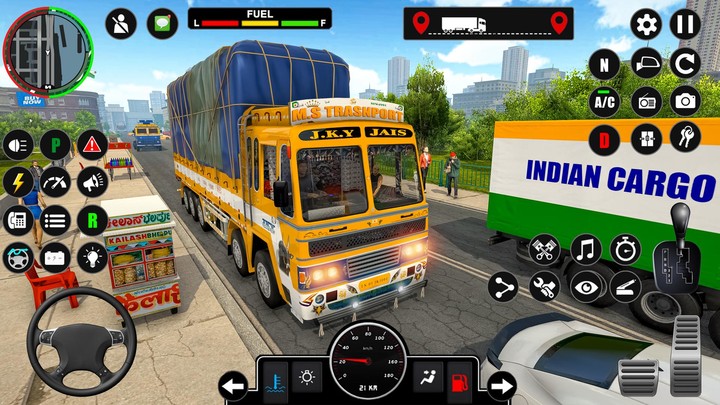Indian Truck Driving Games Sim screenshot image 5_Popularmodapk.com