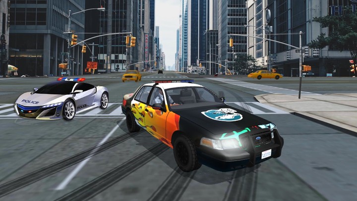 Police Chase Simulator 3D screenshot image 2_Popularmodapk.com