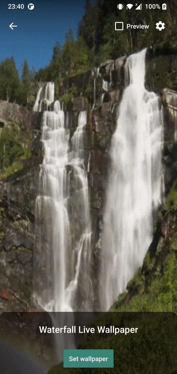Waterfall Live Wallpaper Sound screenshot image 9_Popularmodapk.com