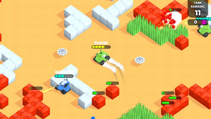 Tank Battle IO screenshot image 5_Popularmodapk.com
