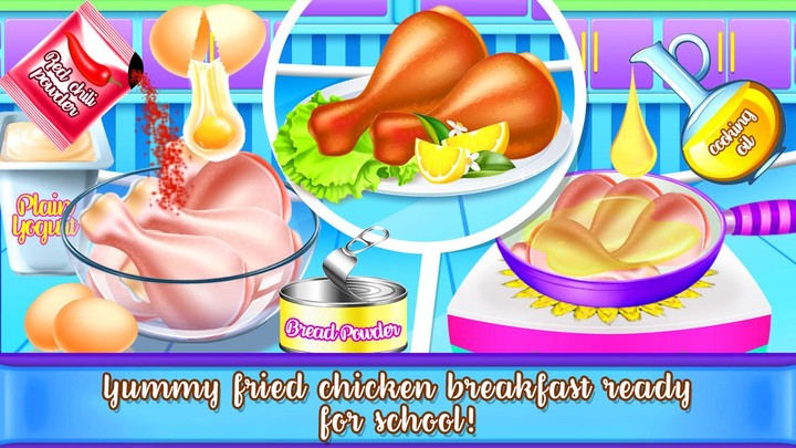 School Toddlers Breakfast Food screenshot image 5_Popularmodapk.com